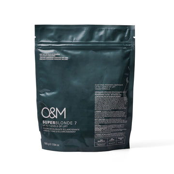 O&M SUPER BLONDE Level 7 Powder Lightener 500g AU